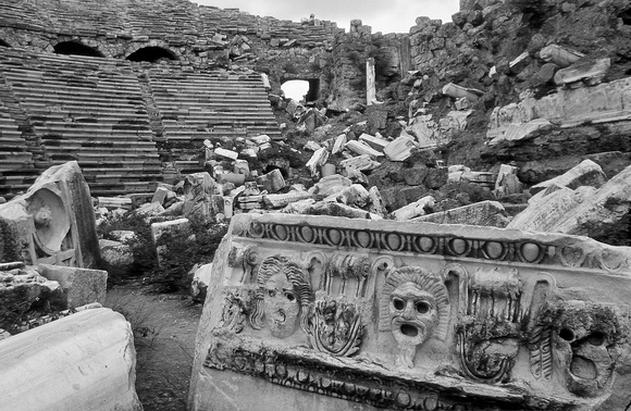 Ruined theatre, western Turkey